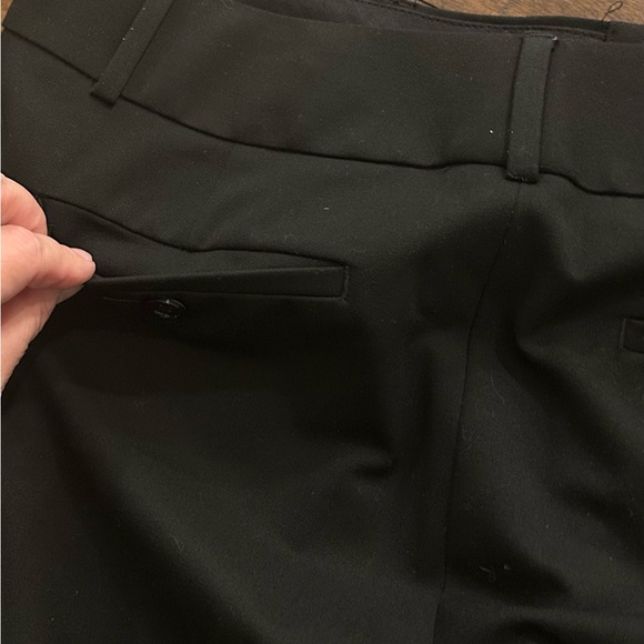LOFT Black Marisa Trouser Boot Cut Pants Size 6 Style 347472 - Picture 4 of 14